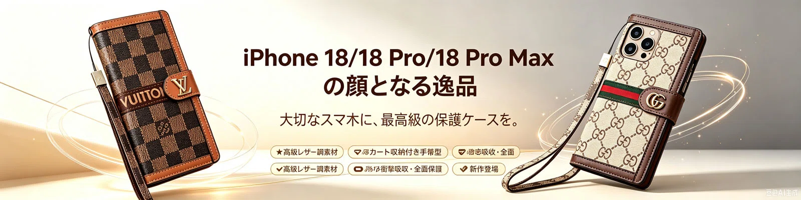 おしゃれ iPhone18手帳型ケース