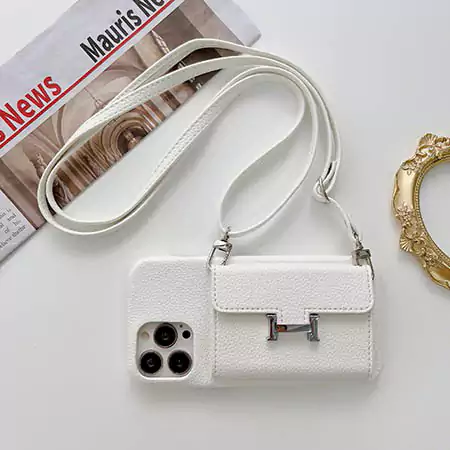 Hermes iphone18ケース カードポッケト付き