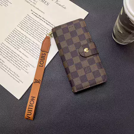 LV iphone18手帳ケース 上品 レザー