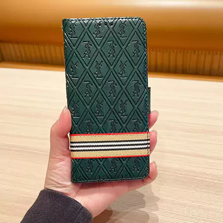 YSL iphone18promax 手帳型 スマホ ケース
