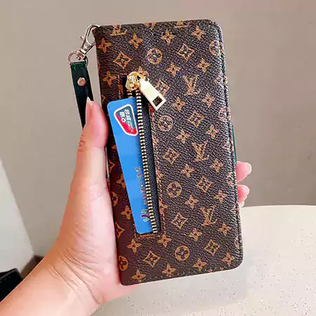 ルイヴィトンiphone18pro/18foldケース 手帳型 二つ折り モノグラムレザー