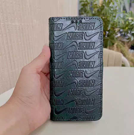 スポーツ風 ナイキ･アディダス iphone18/18promaxケース 手帳型 二つ折り メンズ おしゃれ