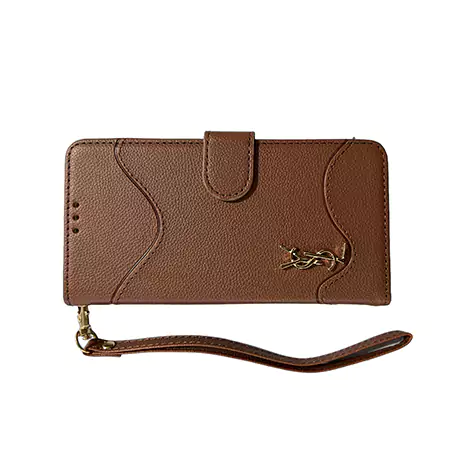 YSL iphone18pro手帳ケース カード 入れ