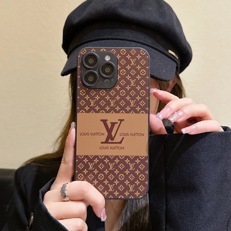 ルイビトン iphone18 ケース 背面ガラス