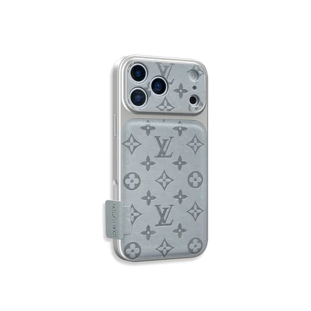 ルイヴィトン iphone18pro携帯ケース 型押し レザー調
