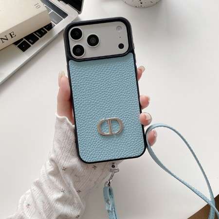 ショルダー付き ディオールiPhone18ケース