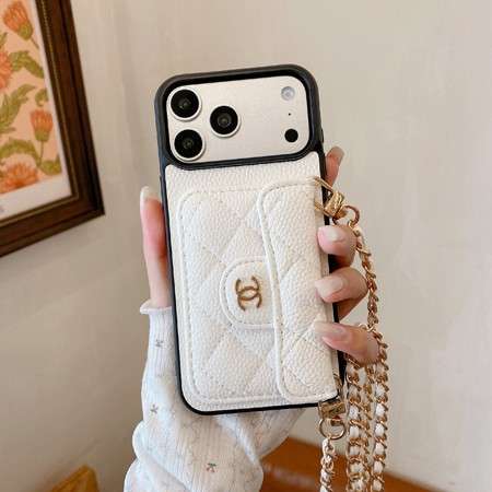 シャネルiphone18proケース チェーンショルダー