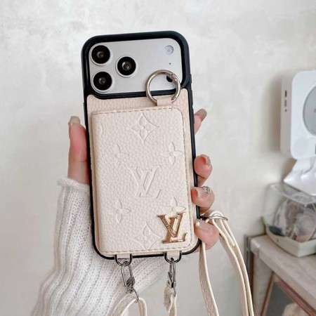 ルイヴィトンiPhone18proケース スマホショルダー