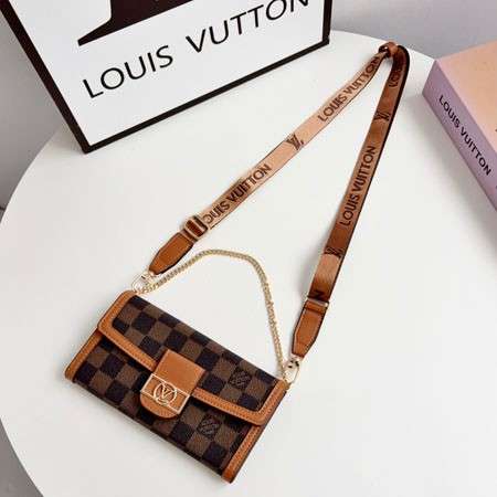 Louis Vuitton iphone18promax ケース ショルダー 手帳 型