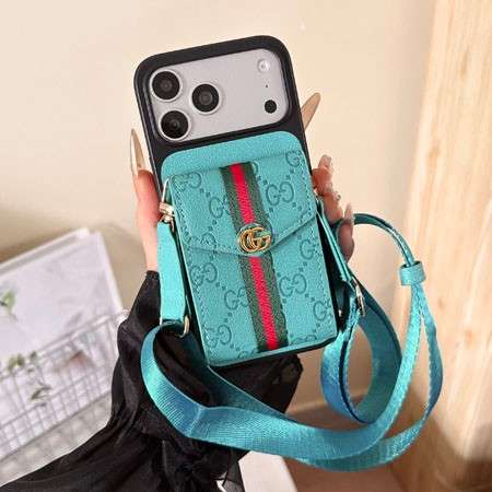 GUCCI iphone18proケース ショルダー 付き