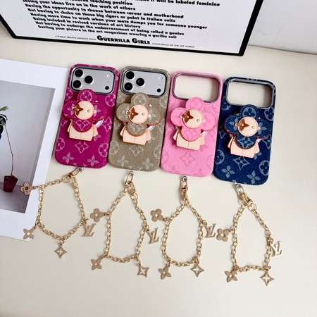 ルイヴィトン iPhone18pro/18promax携帯ケース magsafe対応 モノグラム デニム柄 4 カラー展開