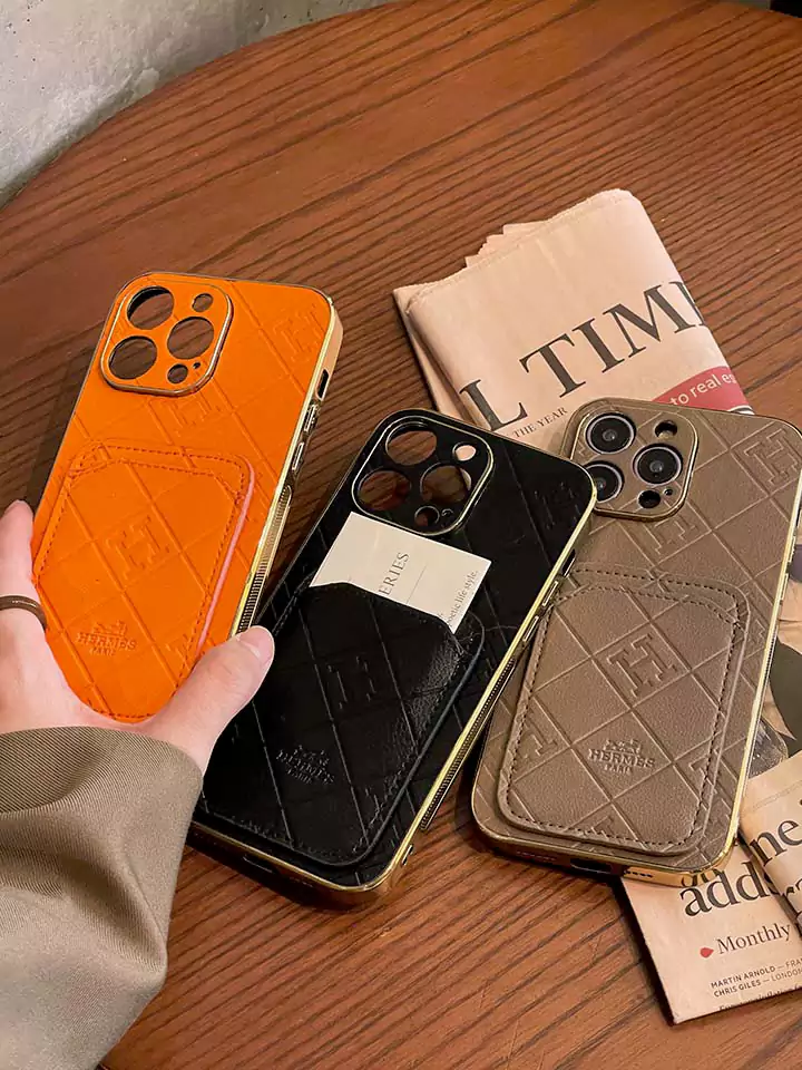 エルメスiphone18proケース エンボスレザー