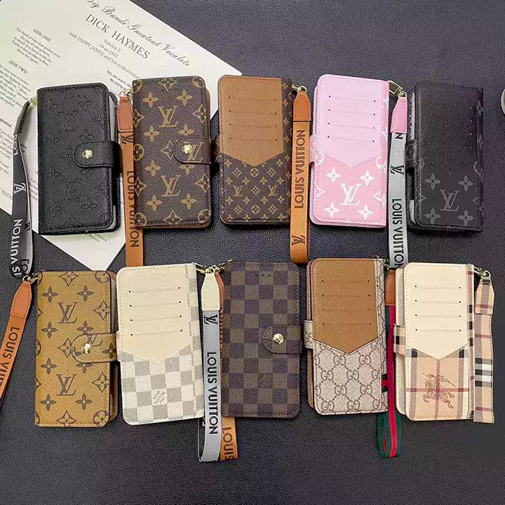 LV iPhone18proスマホケース スライド式 手帳型