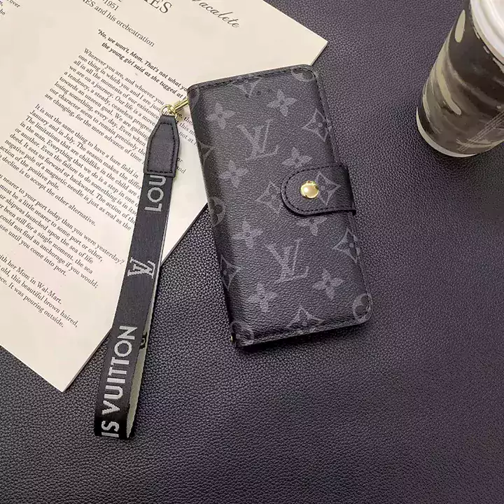 LV iphone18手帳ケース 上品 レザー