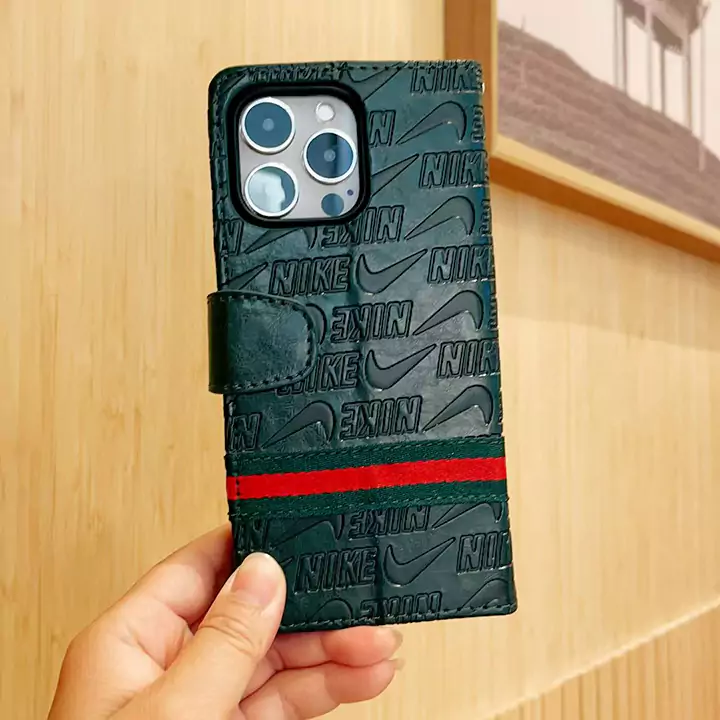 ナイキ iphone18proケース 手帳型 横開き
