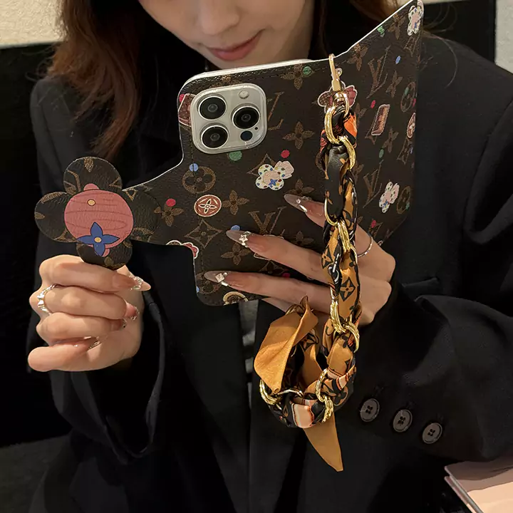 ルイヴィトン キャラクターiphone18pro 手帳型ケース