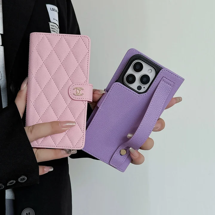 Chanel iphone18proケース 手帳型ベルト付き