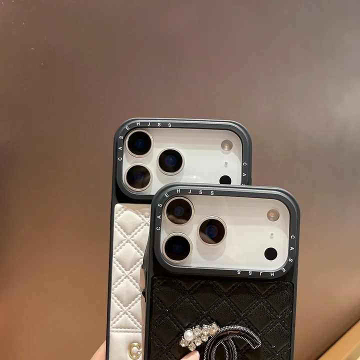 Chanel アイフォン 18ケース チェック柄