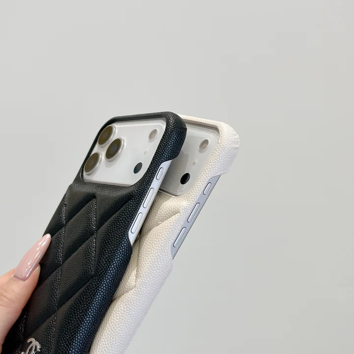 シャネルiphone18pro携帯ケース キルティングレザー