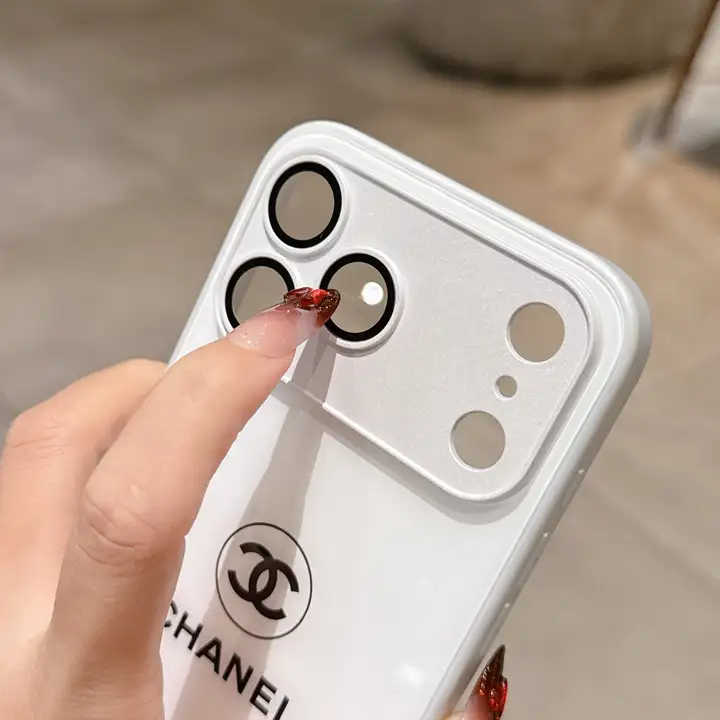 シャネルiphone18promaxケースガラス