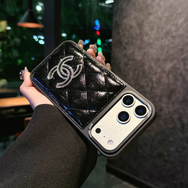 シャネルiphone18promaxケース マトラッセレザー