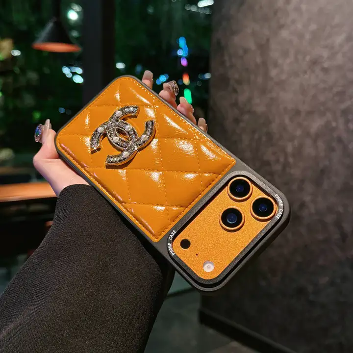 chanel iphone18promaxケース キラキラ