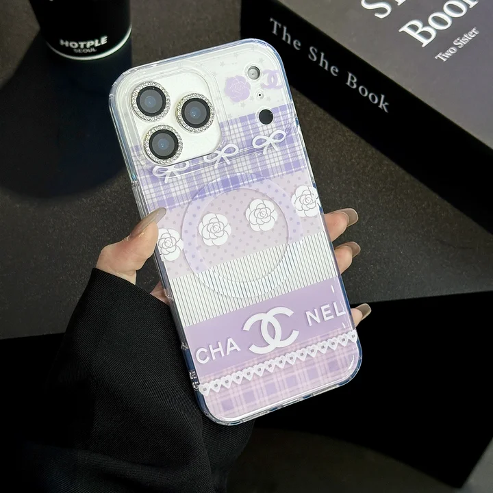 シャネル iphone18ケース チェーンストラップ付き