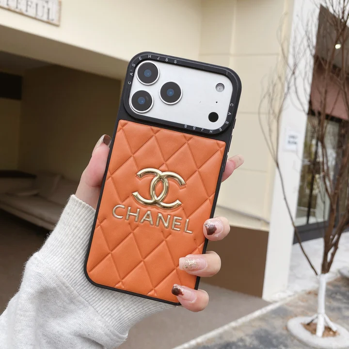 シャネル オレンジ iPhone18ケース