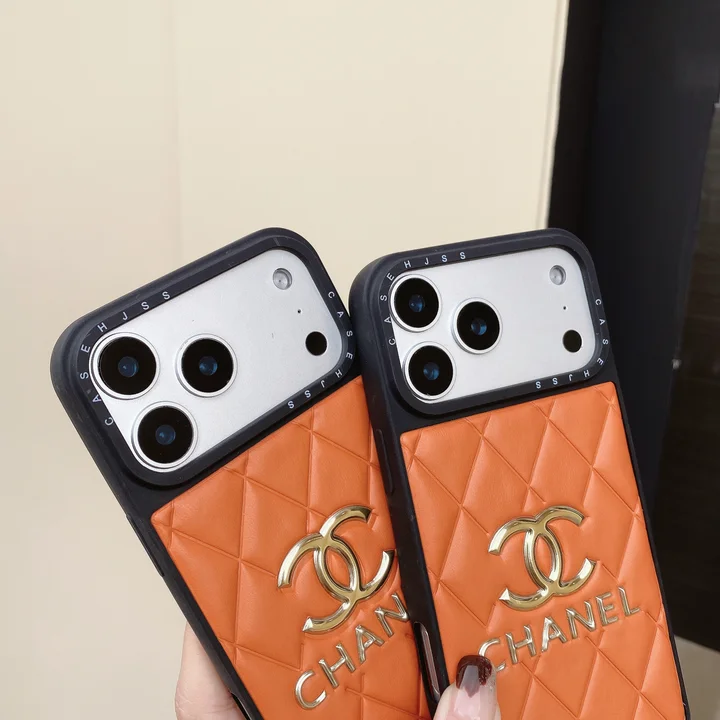 chanel iphone18proケース ゴールド CCロゴ