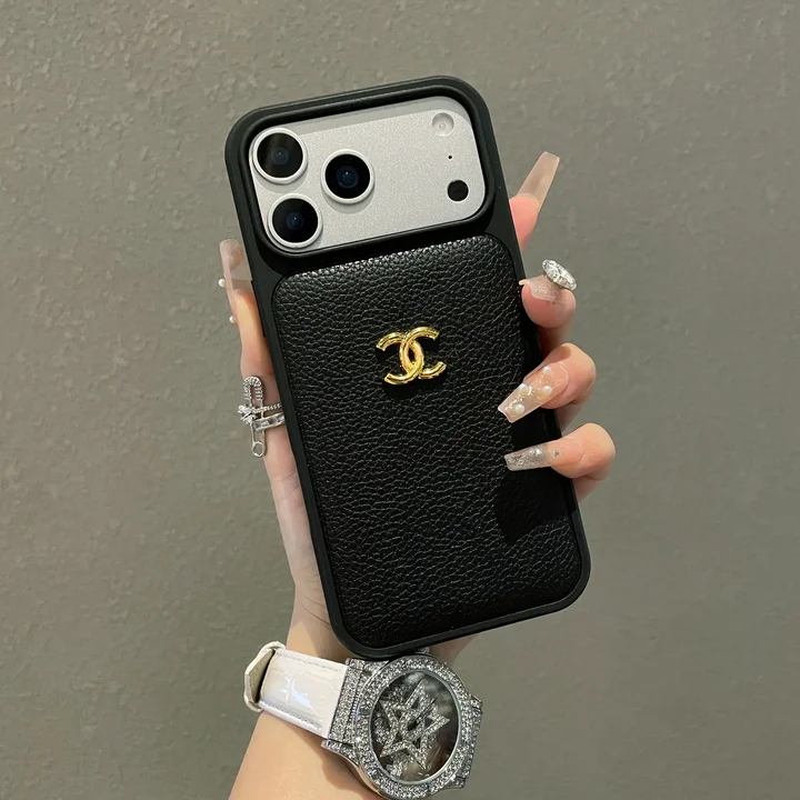 シャネルiphone18proケース レザー 革