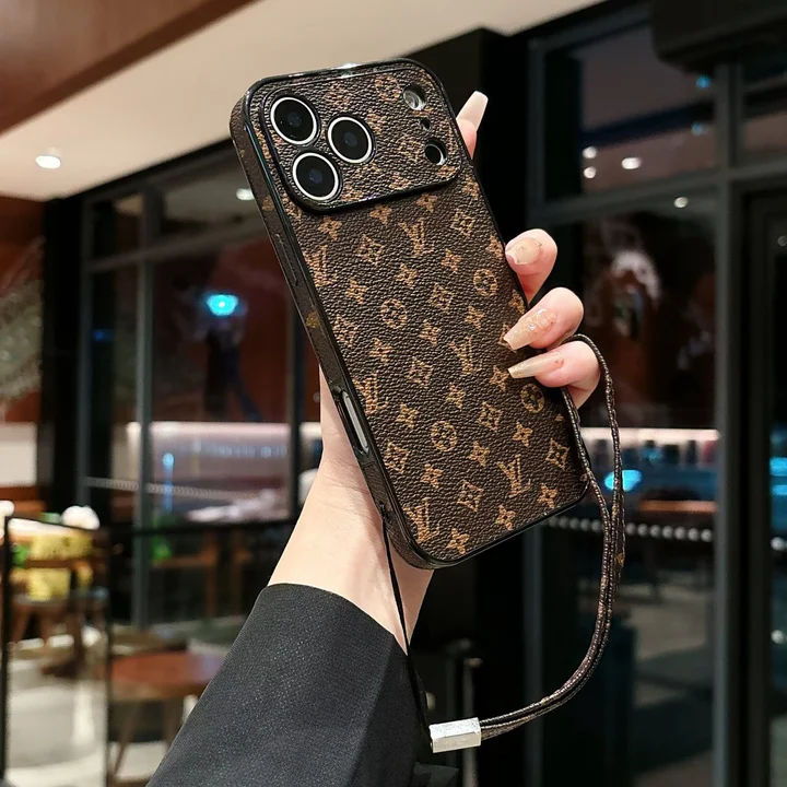 ルイビトンipone18promaxケース ストラップ付き