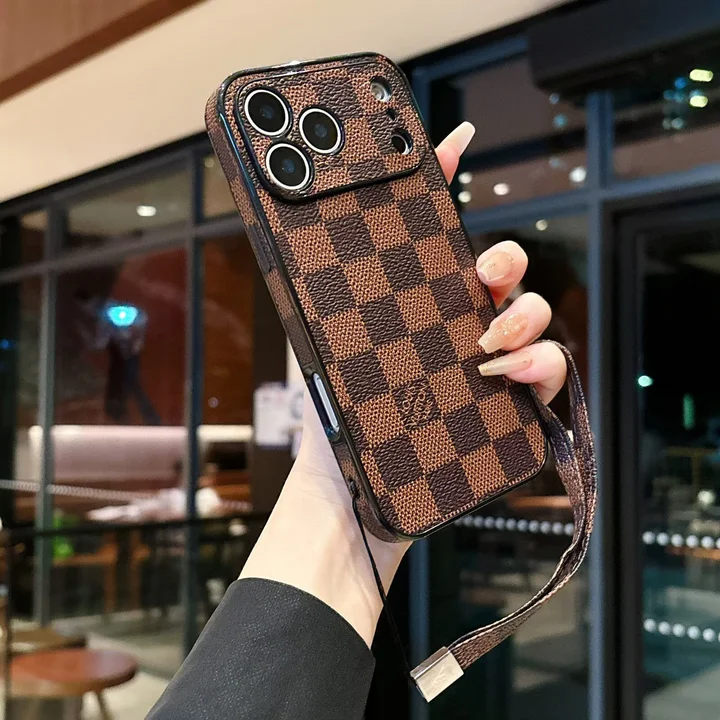 ルイビトンipone18promaxケース ストラップ付き