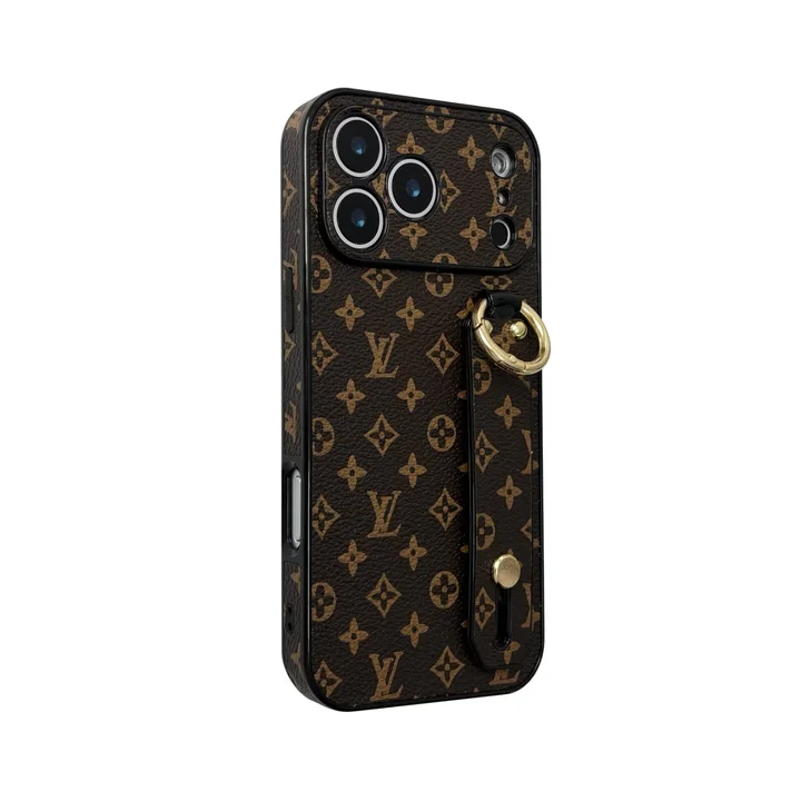 lv iphone18ケースバンド付き スタンド機能