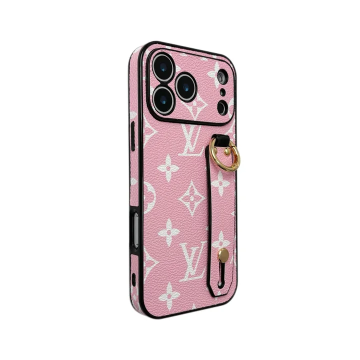 ヴィトンiphone18ケース 片手操作 取っ手