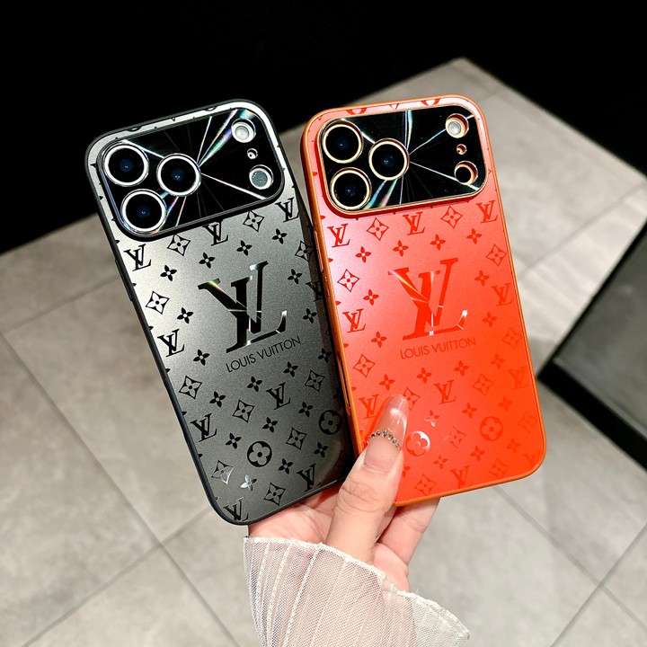 ルイヴィトン iphone18ケース メタリック塗装