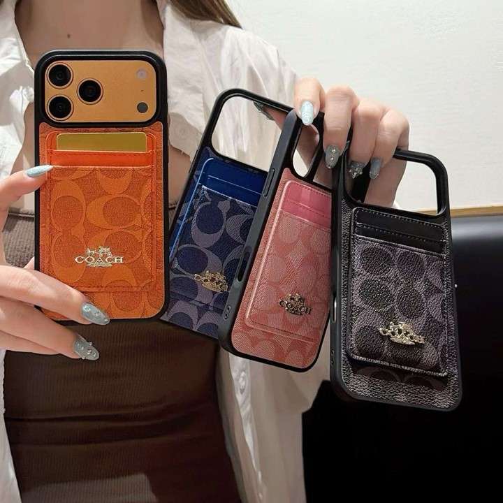 coach iphone18promax magsafeカードケース