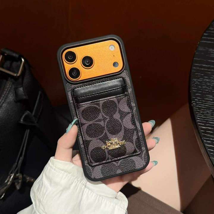 coach iphone18proケース 強力 磁石