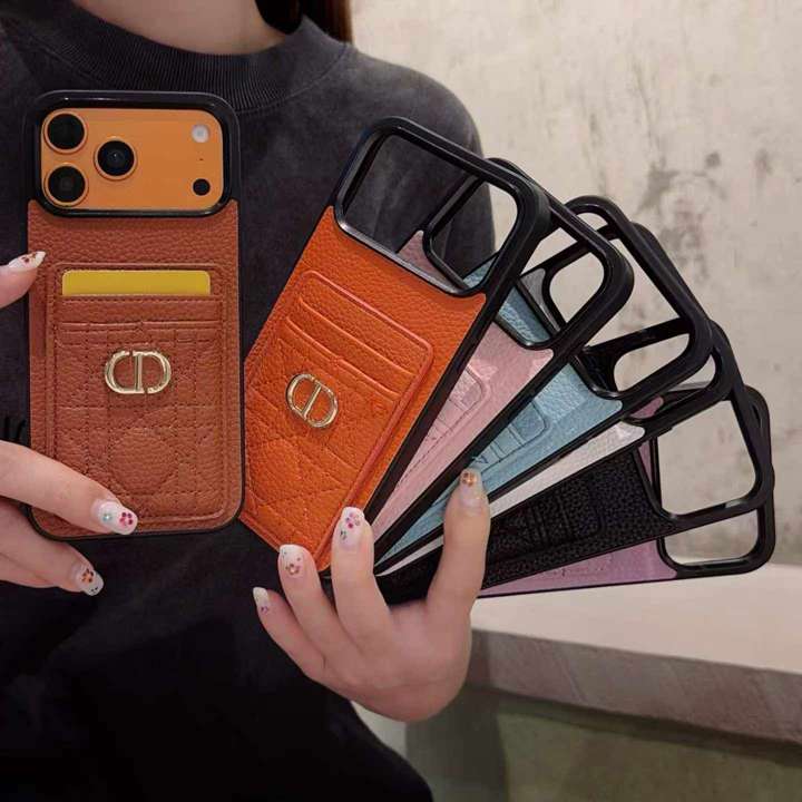 ディオールiphone18ケース カード 入れ