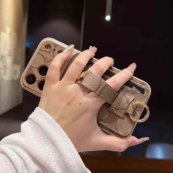 coach iphone18promaxケース カード収納