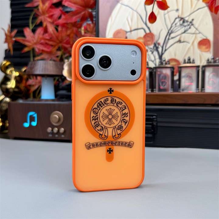 クロームハーツiphone18proケース ワイヤレス充電対応