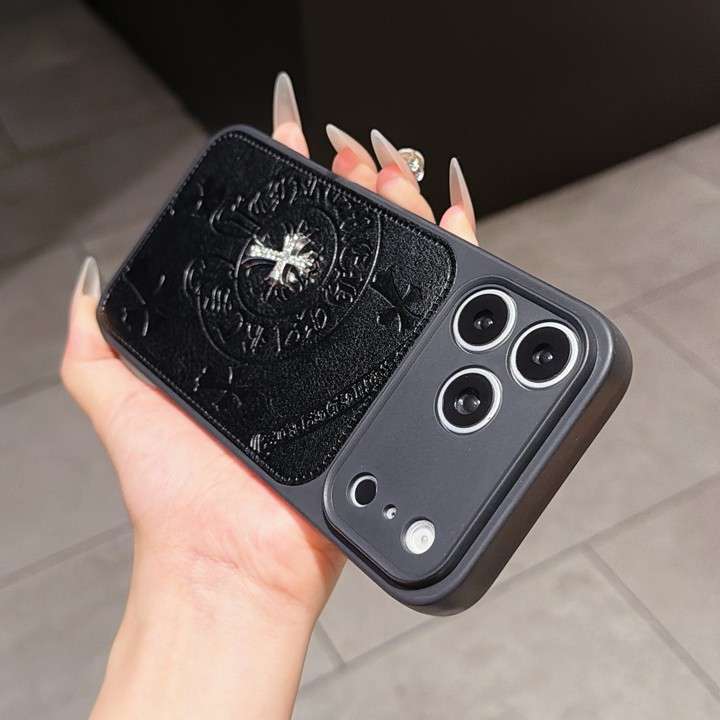 クロームハーツiphone18ケース メンズ おしゃれ
