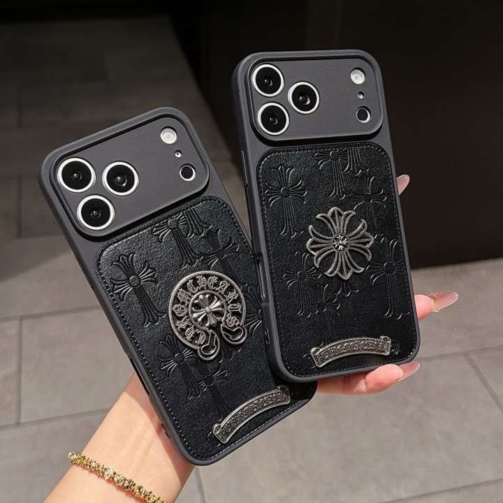 Chrome Hearts iphoen18proケース ストリート かっこいい