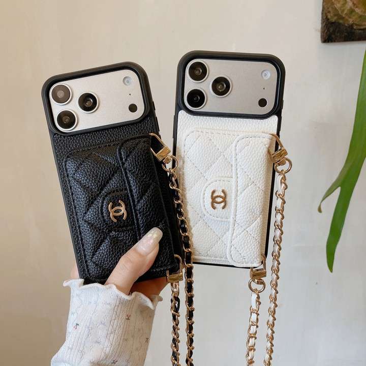 chanel iphone18ケース ココマーク付き
