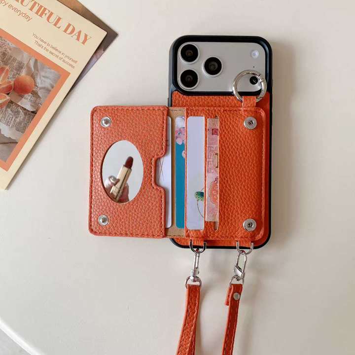 LV iphone18pro携帯ケース ミラー 付き
