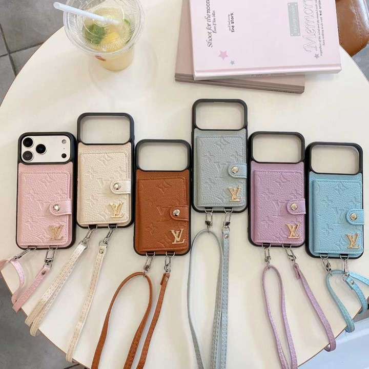 ヴィトンiPhone18proケースショルダー ストラップ付き