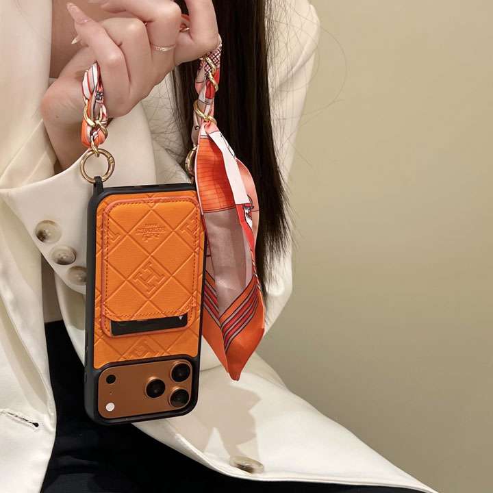 HERMES IPHONE18ケース 2穴 付き