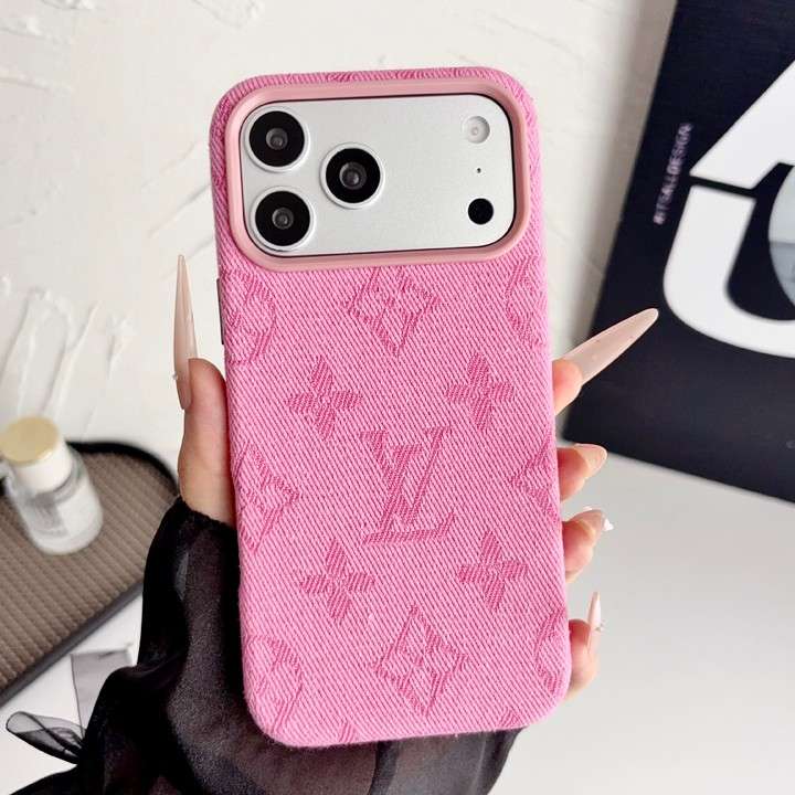ルイヴィトン iphone18proケース デニム柄